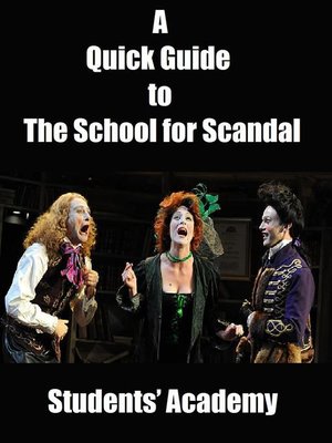 cover image of A Quick Guide to the School for Scandal